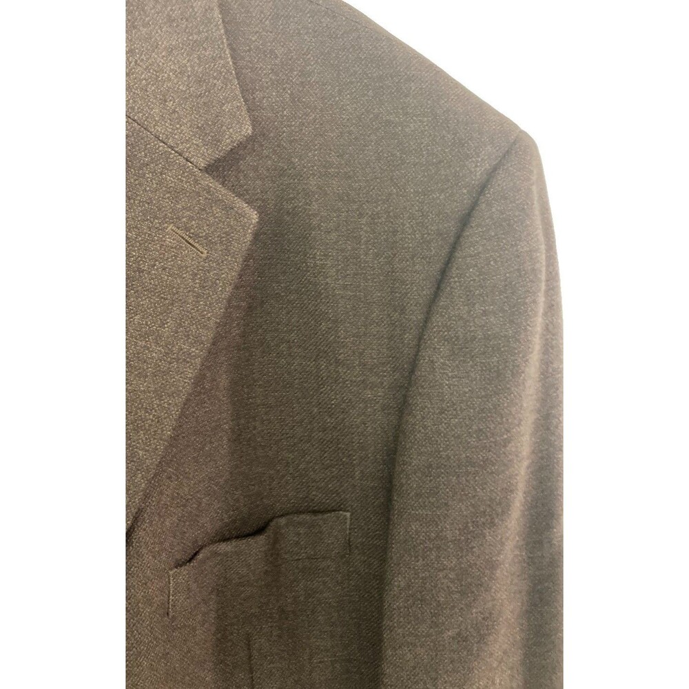 Men's Pronto Uomo Couture Blazer Lambswool Brown Size 52R - Picture 3 of 8